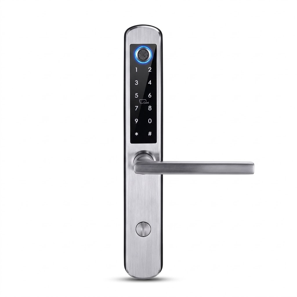 Ağıllı Qapı Kilidi A2 Barmaq İzi Şifrə RFID TTLock Mobil Tətbiq