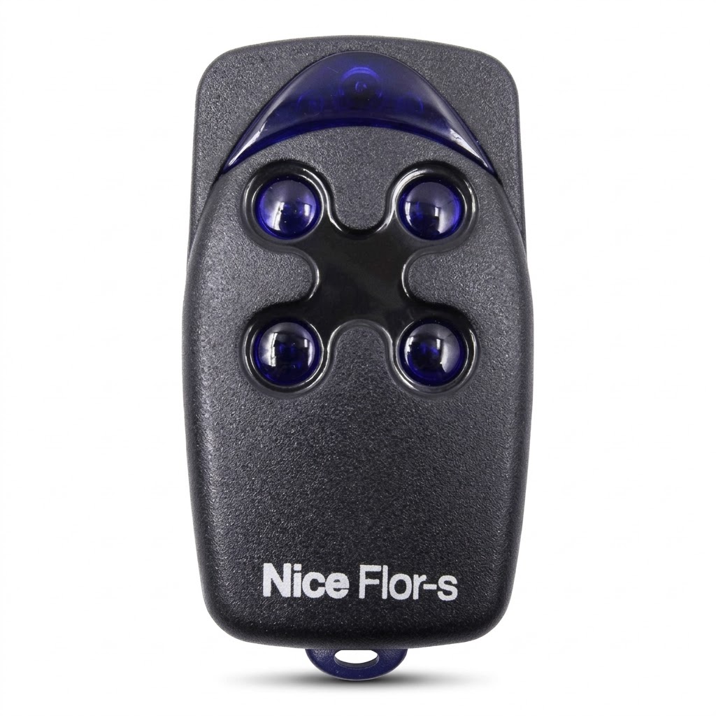 Nice FLOR-S 4 düyməli pult (433.92 MHz) – Şlaqbaum və darvaza üçün