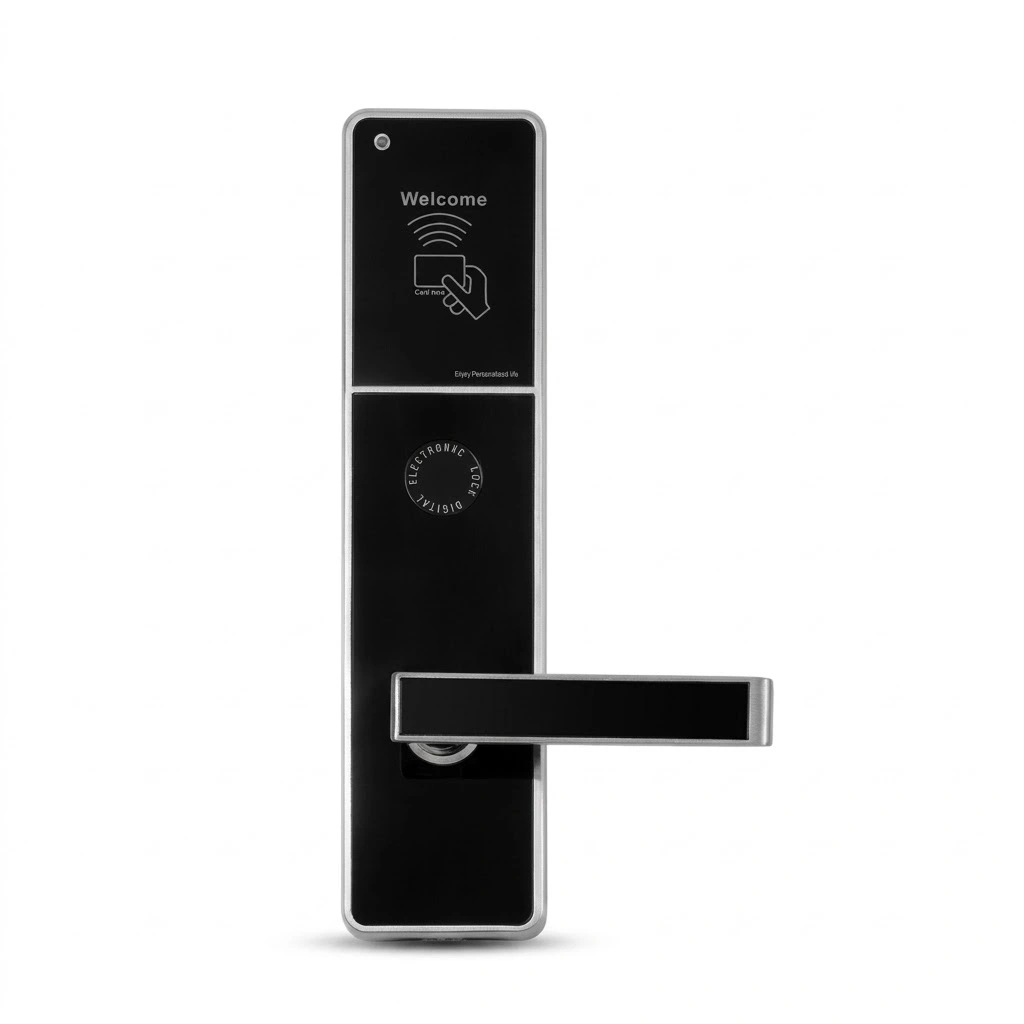 Otel Kilidi 8505Y Elektron Kartlı Kilid Qara