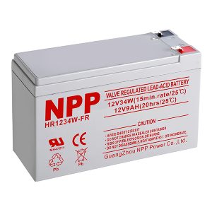 12 Volt 9ah Yenidən Doldurulan Qurğuşun-Turşu Akkumulyator Batareya