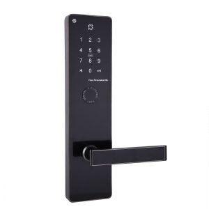 Ağıllı Elektron Qapı Kilidi - RFID Kart - Mobil Tətbiq  APP - Klaviatura Şifrə - Mexaniki Açar